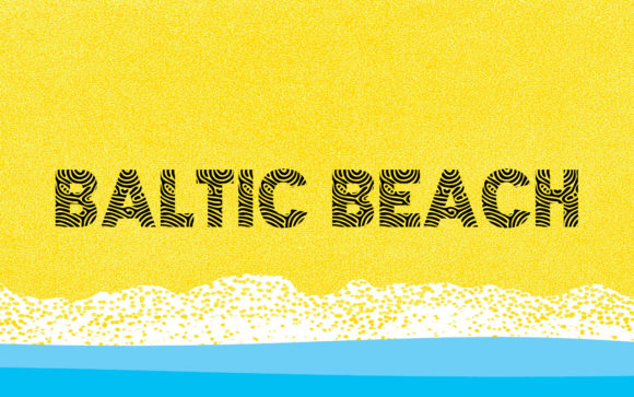 Baltic Beach: A Fresh Take on Display Typography