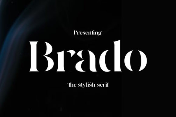 Brado: A High-Contrast Serif for Modern Branding