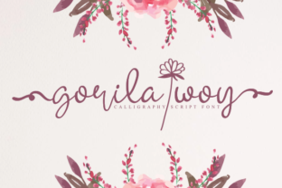 Gorila Woy: A Handwritten Font with Character and Versatility