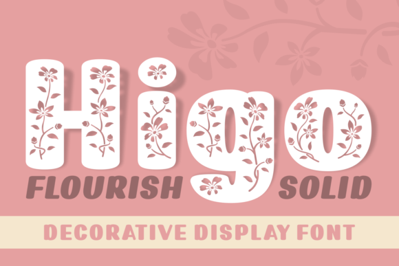 Higo: A Bold and Jolly Typeface to Bring Your Designs to Life