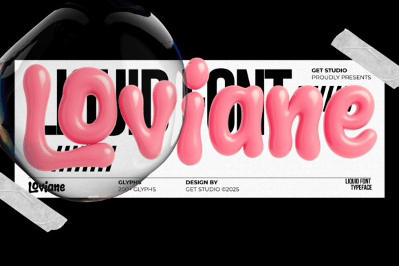 Loviane: The Playful Typeface That Makes Your Brand Pop