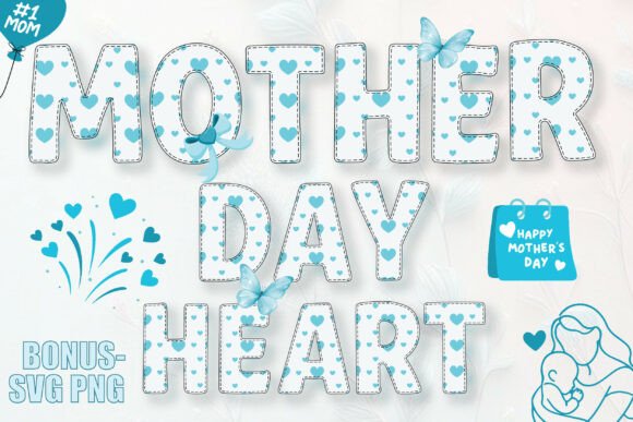Mother Day Heart: Crafting Designs That Feel Like a Hug