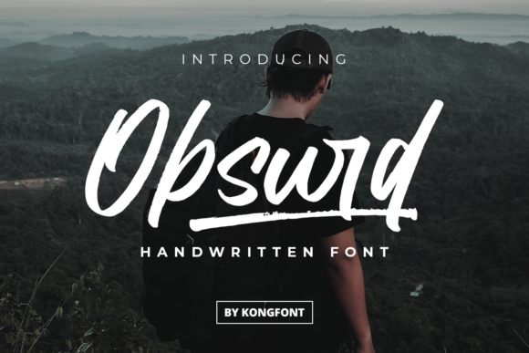 Obsurd: A Playful Script Font for Creative Brands