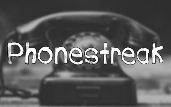 Phonestreak: The Flowing Font for Creative Projects