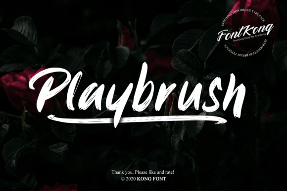 Playbrush: The Handwritten Font for Authentic Design