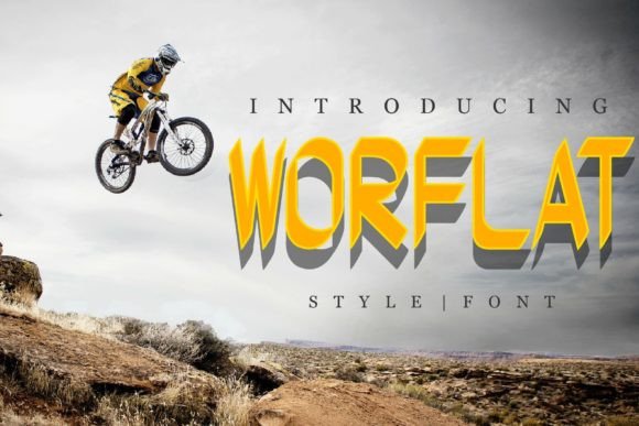 Worflat: A Playful Handwritten Font for Modern Creators